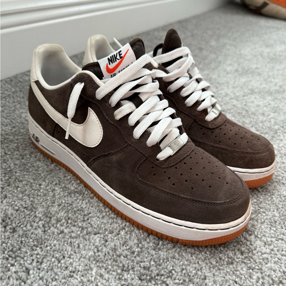 Nike Air Force 1 Brown Sneakers